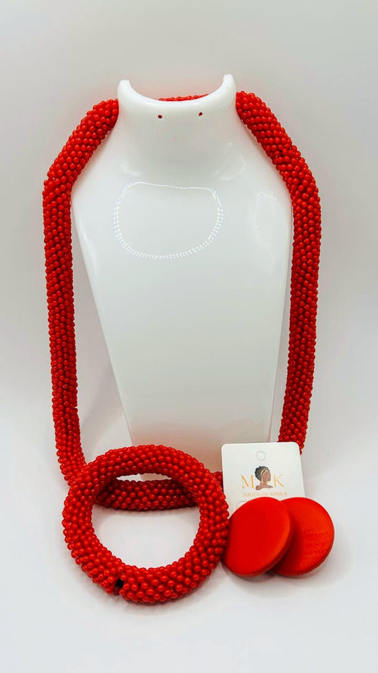 Tariro Adornments - Red